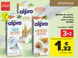 Oferta de Bebida de avena, almendra, coco o arroz ALPRO por 1,98€ en Carrefour