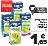 Oferta de Preparado lácteo Omega 3 PULEVA por 1,65€ en Carrefour