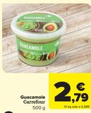 Oferta de Guacamole Carrefour por 2,79€ en Carrefour