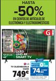 Oferta de LG TV OLED48A26LA  por 749€ en Carrefour