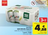 Oferta de Cerveza SAN MIGUEL Especial  por 7,32€ en Carrefour