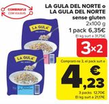 Oferta de LA GULA DEL NORTE o LA GULA DEL NORTE sin Gluten por 6,35€ en Carrefour
