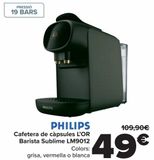 Oferta de Cafetera de cápsulas L'OR Barista Sublime LM9012  por 49€ en Carrefour