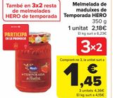 Oferta de Mermelada fresas de temporada HERO por 2,18€ en Carrefour