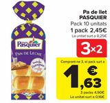 Oferta de Pan de leche PASQUIER  por 2,45€ en Carrefour