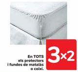 Oferta de En TODOS los protectores y fundas de colchón o almohada  en Carrefour