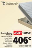 Oferta de Colchón Celeste PIKOLIN  por 406€ en Carrefour