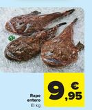 Oferta de Rape entero por 9,95€ en Carrefour