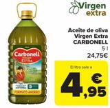Oferta de Aceite de oliva Virgen Extra CARBONELL  por 24,75€ en Carrefour