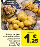 Oferta de Patata de freír o cocer Carrefour  por 5€ en Carrefour