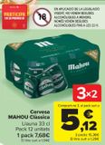 Oferta de Cerveza MAHOU Clásica  por 7,68€ en Carrefour