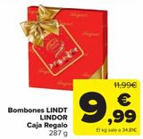 Oferta de Bombones LINDT LINDOR Caja Regalo  por 9,99€ en Carrefour