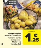 Oferta de Patata de freír o cocer Carrefour por 1,25€ en Carrefour