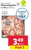 Oferta de Pizza margarita Trattoria Alfredo por 3,49€ en Lidl
