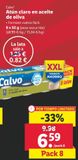 Oferta de Atún claro Calvo por 6,59€ en Lidl