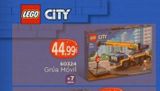 Oferta de LEGO CITY  44.99€  60324 Grúa Móvil  CITY   por 4499€ en Juguetilandia