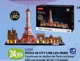 Oferta de 11/ LED  24.99€  Paris  Cityline L  30  por 2499€ en Juguetilandia
