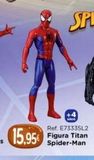 Oferta de Ref. E73335L2  15,95€ Figura Titan  Spider-Man  por 15,95€ en Juguetilandia