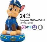 Oferta de Lámparas paw patrol por 24,99€ en Juguetoon