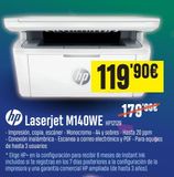 Oferta de Impresoras HP por 119,9€ en PCBox