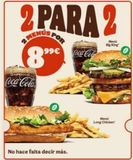 Oferta de Coca-Cola Coca-Cola por 99€ en Burger King