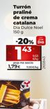 Oferta de Turrón de crema Dia por 1,79€ en Dia Market