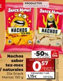 Oferta de Nachos Dia por 1,15€ en Dia Market