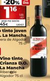 Oferta de Vino tinto por 1,45€ en Dia Market