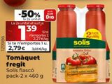 Oferta de Tomate frito Solís por 2,79€ en Dia Market