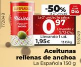 Oferta de ACEITUNAS RELLENAS DE ANCHOA por 1,95€ en Maxi Dia