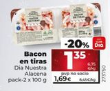 Oferta de BACON EN TIRAS  por 1,35€ en Maxi Dia