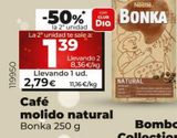 Oferta de CAFE MOLIDO NATURAL por 2,79€ en Maxi Dia