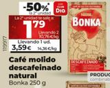 Oferta de CAFE MOLIDO DESCAFEINADO NATURAL por 3,59€ en Maxi Dia