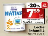 Oferta de LECHE INFANTIL 2 por 7,59€ en Maxi Dia