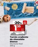 Oferta de TURRON CRUJIENTE DE CHOCOLATE BLANCO por 1,35€ en Maxi Dia