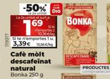 Oferta de CAFE MOLT DESCAFEINAT NATURAL por 3,39€ en Maxi Dia
