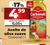 Oferta de Aceite de oliva Carbonell por 6,05€ en La Plaza de DIA