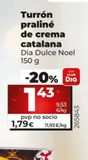 Oferta de Turrón de crema Dia por 1,79€ en La Plaza de DIA