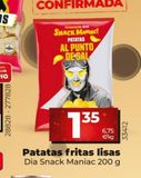 Oferta de Patatas fritas Dia por 1,35€ en La Plaza de DIA