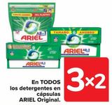 Oferta de En TODOS los detergentes en cápsulas ARIEL Original  en Carrefour