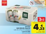 Oferta de Cerveza SAN MIGUEL Especial  por 6,35€ en Carrefour