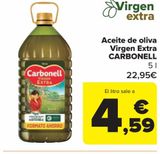 Oferta de Aceite de oliva Virgen Extra CARBONELL por 22,95€ en Carrefour