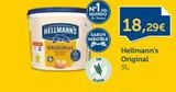Oferta de HELLMANN'S SABOR  IMBATELE Selts  ORIGINAL  N1  MUNDO  18,29€  Hellmann's Original 5L  en Comerco Cash & Carry