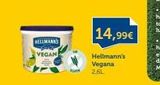 Oferta de HELLMANN'S  VEGAN  14,99€  Hellmann's Vegana 2,6L.  en Comerco Cash & Carry
