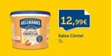 Oferta de HELLMANN'S  COCKTAIL  12,99€  Salsa Cóctel 3L  en Comerco Cash & Carry