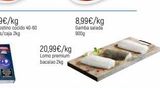 Oferta de 20,99€/kg  Lomo premium bacalao 2kg  8,99€/kg  Gamba salada 900g  en Comerco Cash & Carry