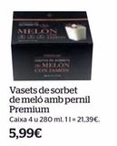 Oferta de Helados Premium por 5,99€ en La Sirena