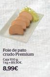 Oferta de Foie de pato Premium por 8,99€ en La Sirena