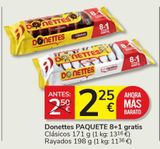 Oferta de Rosquillas Donettes por 2,25€ en Consum