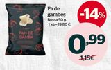 Oferta de Chips por 0,99€ en La Sirena